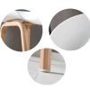 High bar stools, modern and simple bar chairs, casual coffee shop chairs, fashionable plastic and iron art, casual restaurant negotiation Specification image